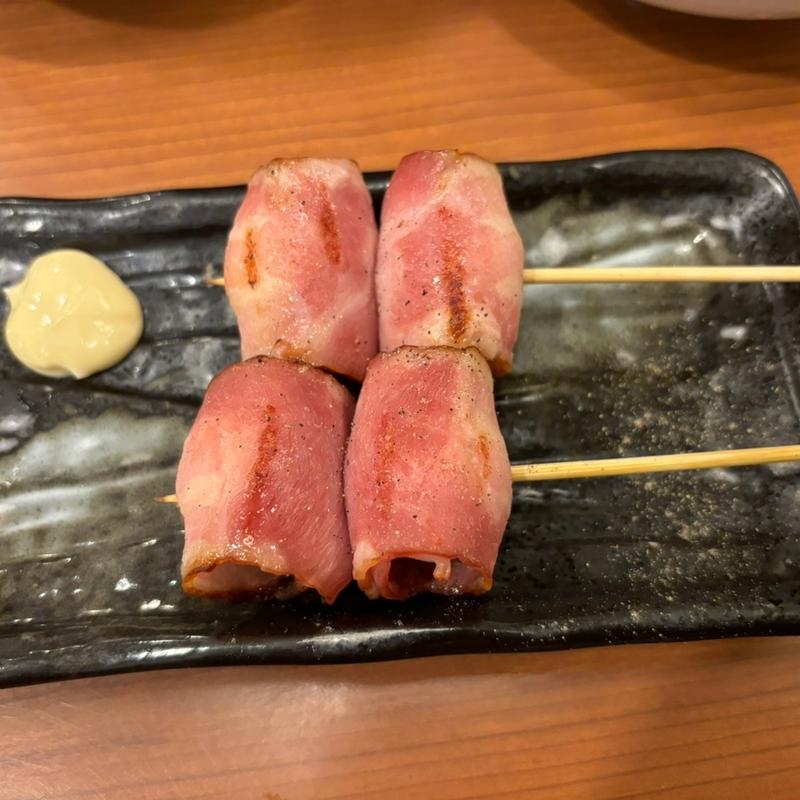 うずらベーコン巻(とり家族 八尾北本町店 )