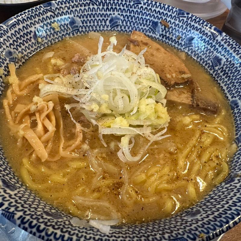味噌生姜ラーメン(長岡生姜ラーメンしょうがの湯)