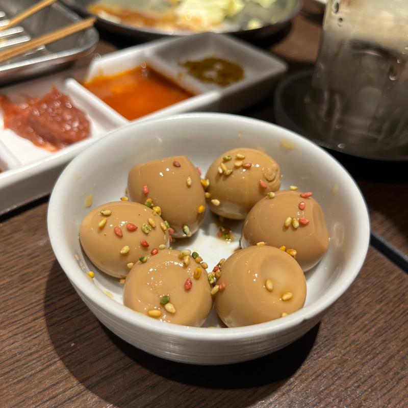 うずら(味付き)(串あげの四文屋)