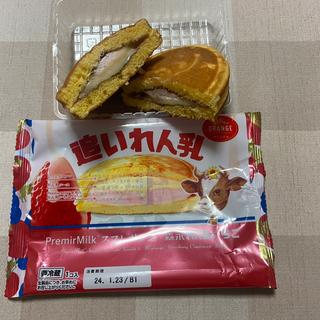スフレサンド　れん乳いちご(カネスエ 津島愛宕店)