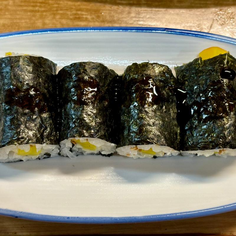 新香巻き(親子寿し （オヤコスシ）)