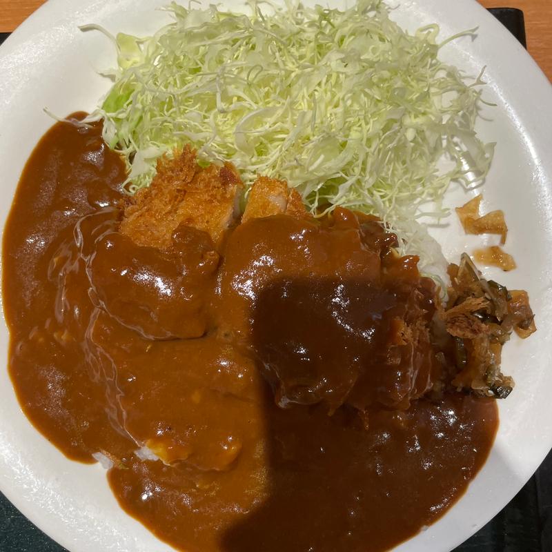 かつカレー定食(とんかつ伊勢 都庁店)