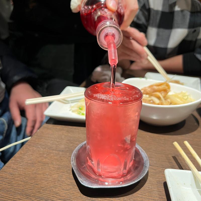 ダルマ焼酎(串あげの四文屋)