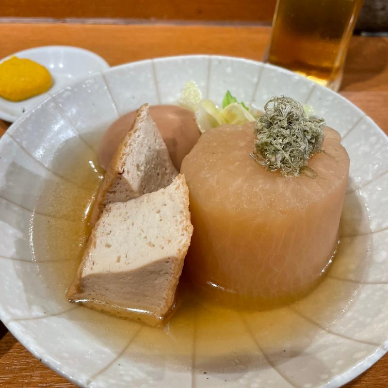 大根(おでん屋 たけし 池袋)