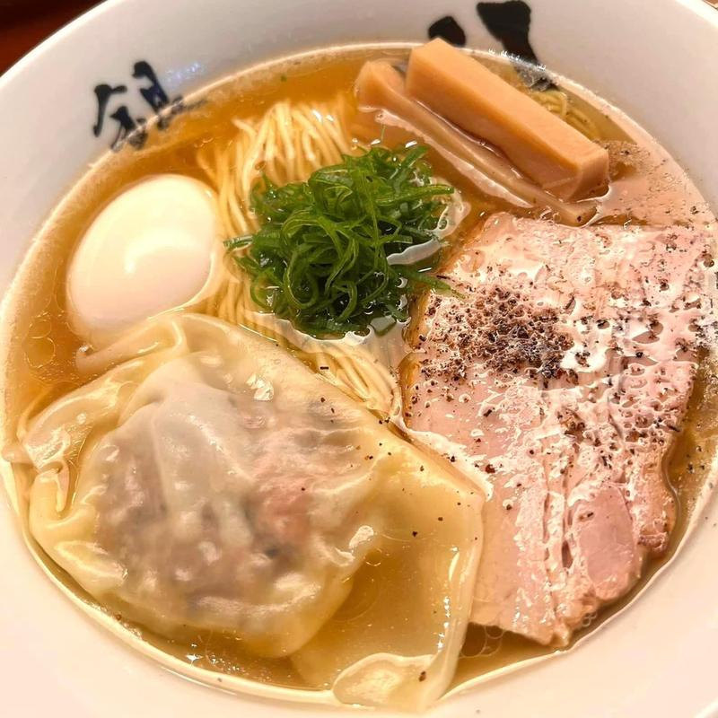 ラビオリグルマンディーズ中華そば(銀座 八五)