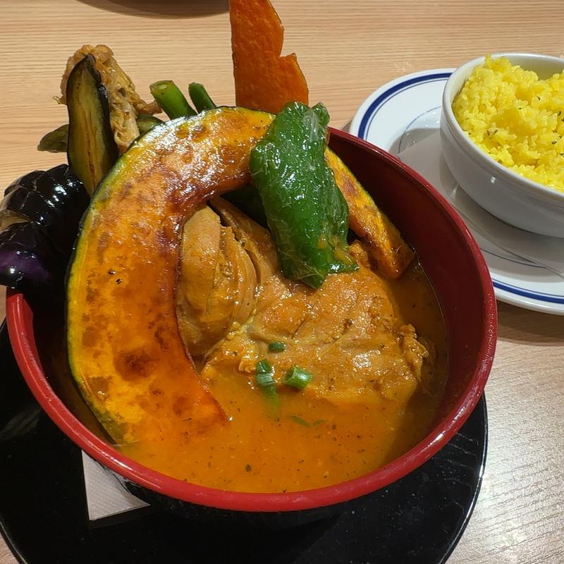 チキンのスープカレー(インドレストランガンジス茨木イオンモール店)