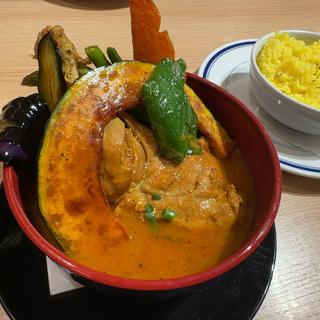 チキンのスープカレー(インドレストランガンジス茨木イオンモール店)