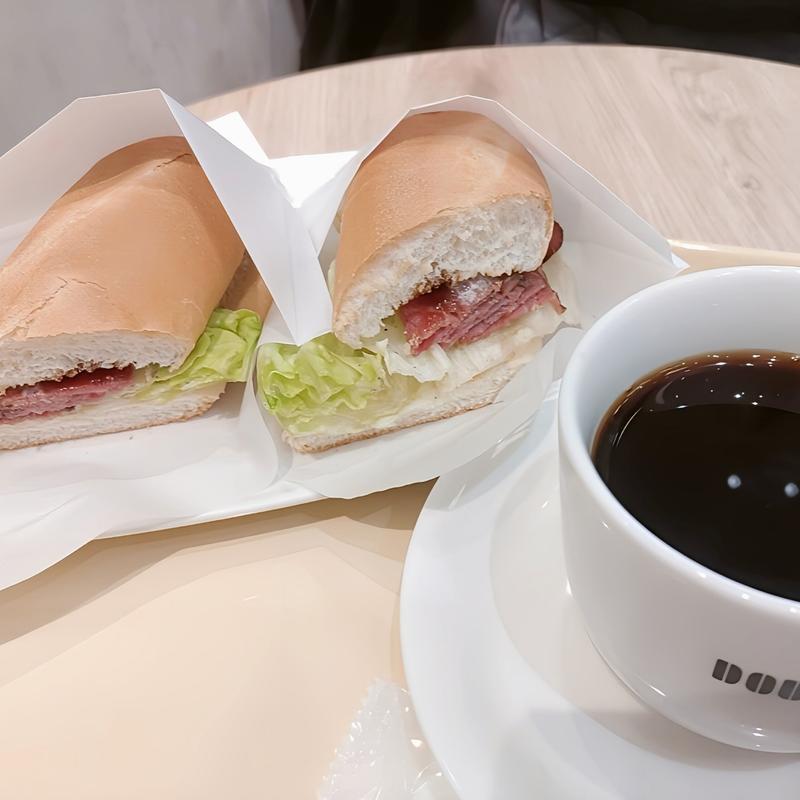 直火焼きローストビーフ(ドトールコーヒーショップ 新横浜国際ホテル店)