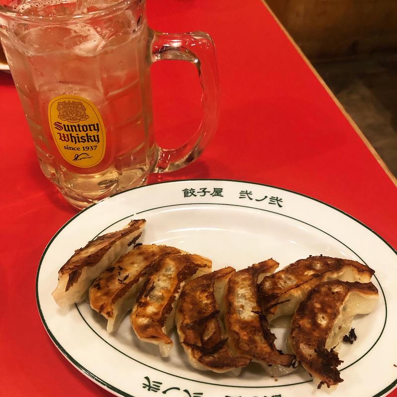 焼き餃子(餃子屋 弐ノ弐 博多駅地下街店)