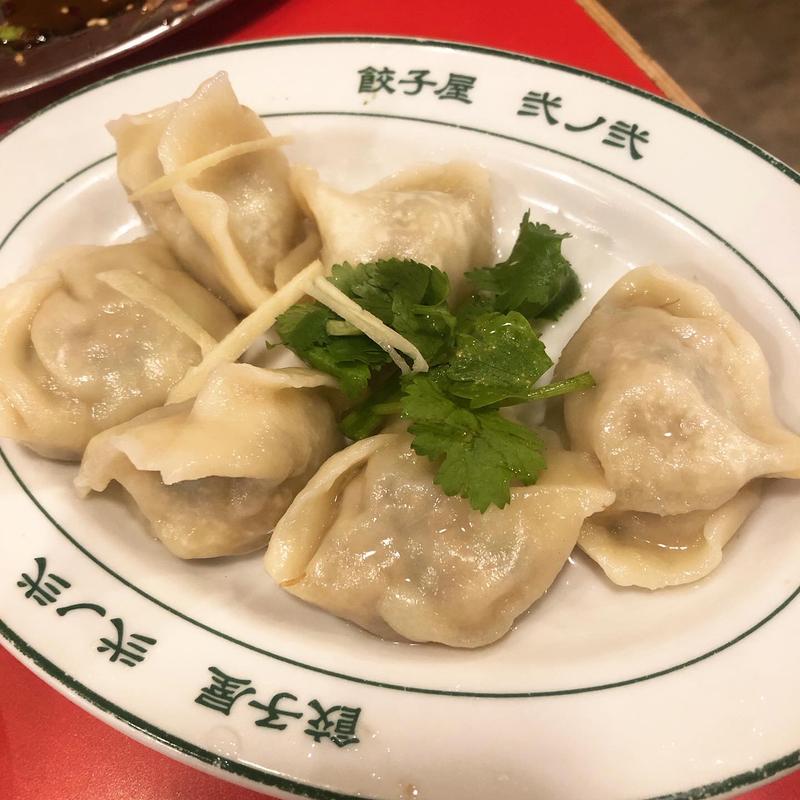 水餃子(餃子屋 弐ノ弐 博多駅地下街店)