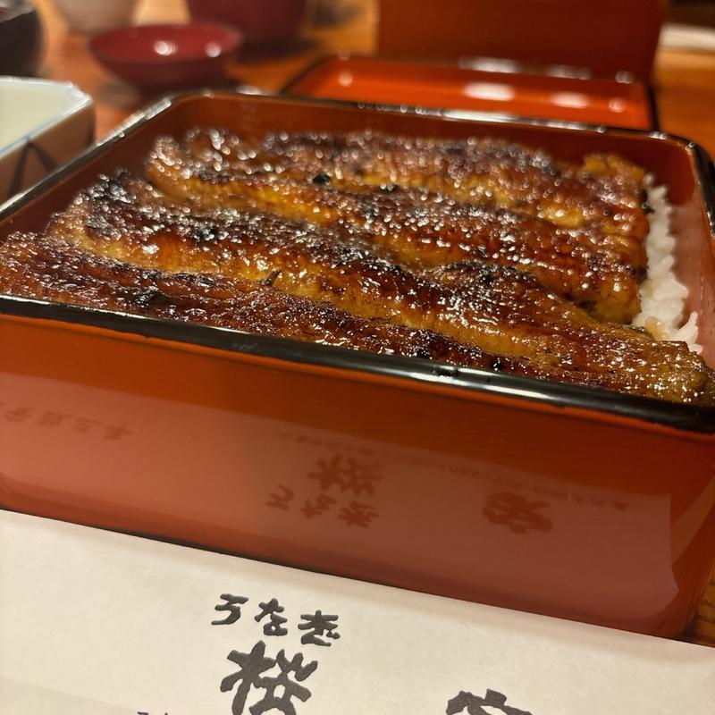 うな重(1匹)(うなぎ　桜家 （さくらや）)