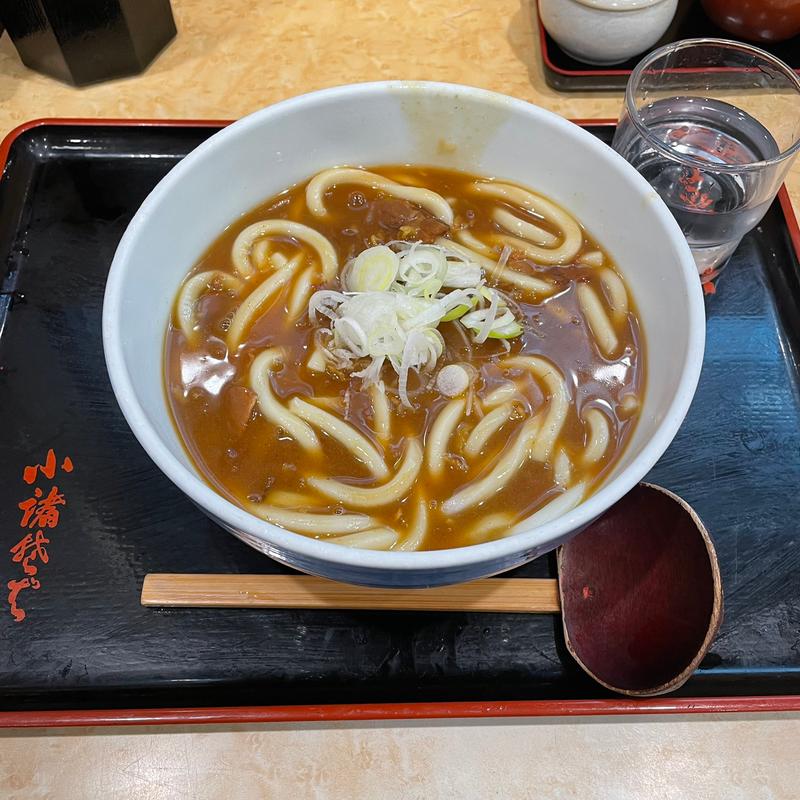 カレーうどん(小諸そば 虎ノ門一丁目店)