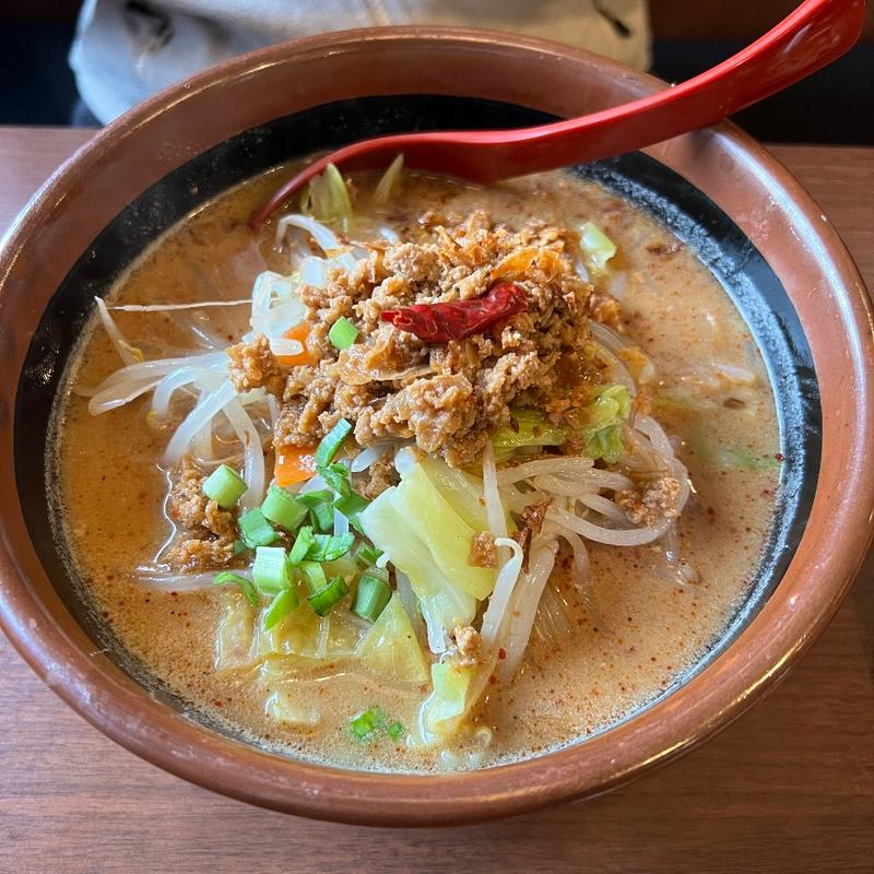 山椒味噌ラーメン(麺場 田所商店 流山店)