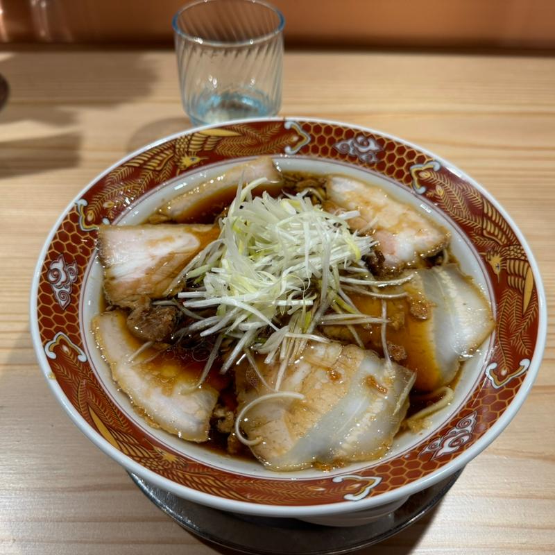 中華そば　焼豚ネギ多め(ぶた斬り 以蔵)