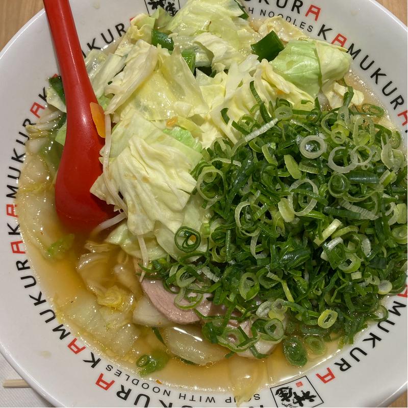 野菜たっぷりラーメン(どうとんぼり神座 グランスタ八重北店)