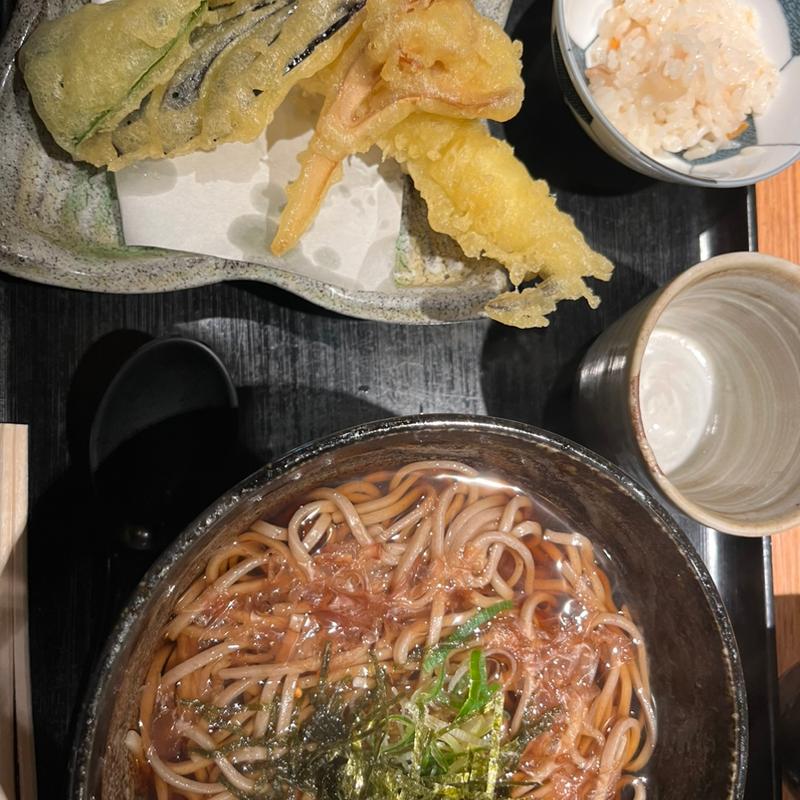 大穴子一本天そば(蕎麦ダイニング 尚禅)