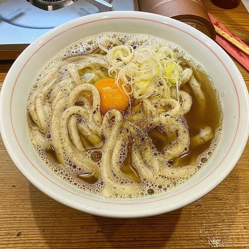 〆の煮込みうどん(うどん 讃く)