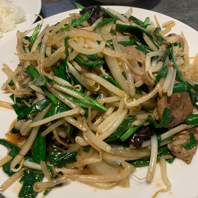 ニラレバ炒め(神田餃子屋 本店 （カンダギョウザヤ）)