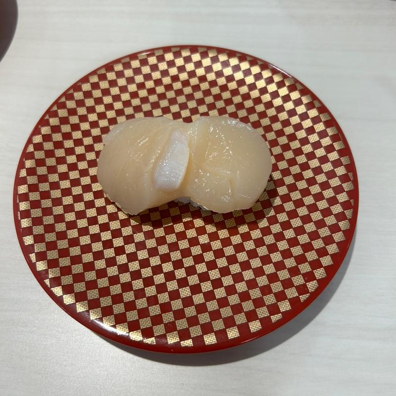 北海道産特大ほたて(魚べい ヒタチエ店)