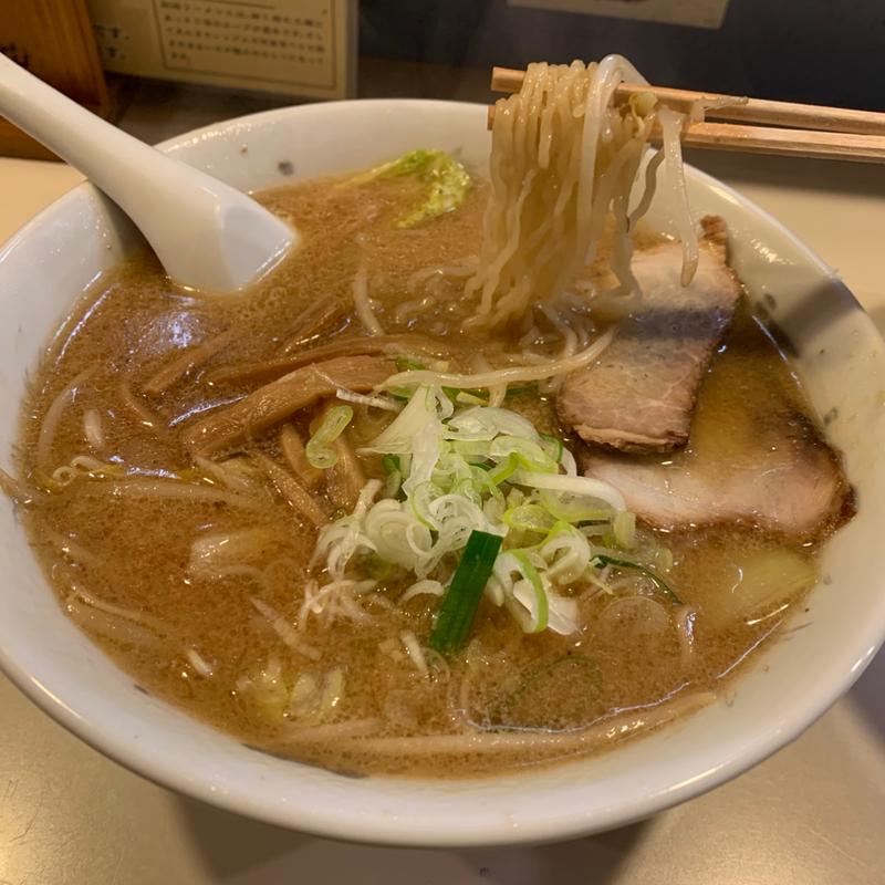 味噌ラーメン(釧路ラーメン 河むら 釧路本店)