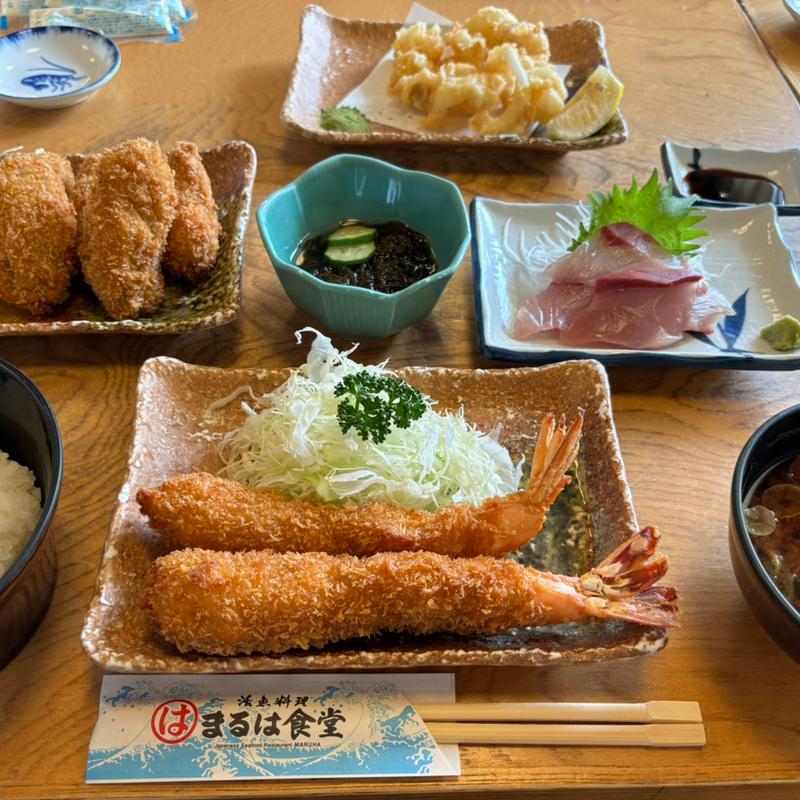 エビフライ(まるは食堂旅館 南知多豊浜本店 （まるはしょくどうりょかん）)