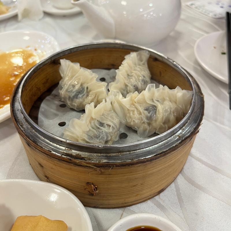 海老ニラ蒸餃子(倫敦大酒樓)