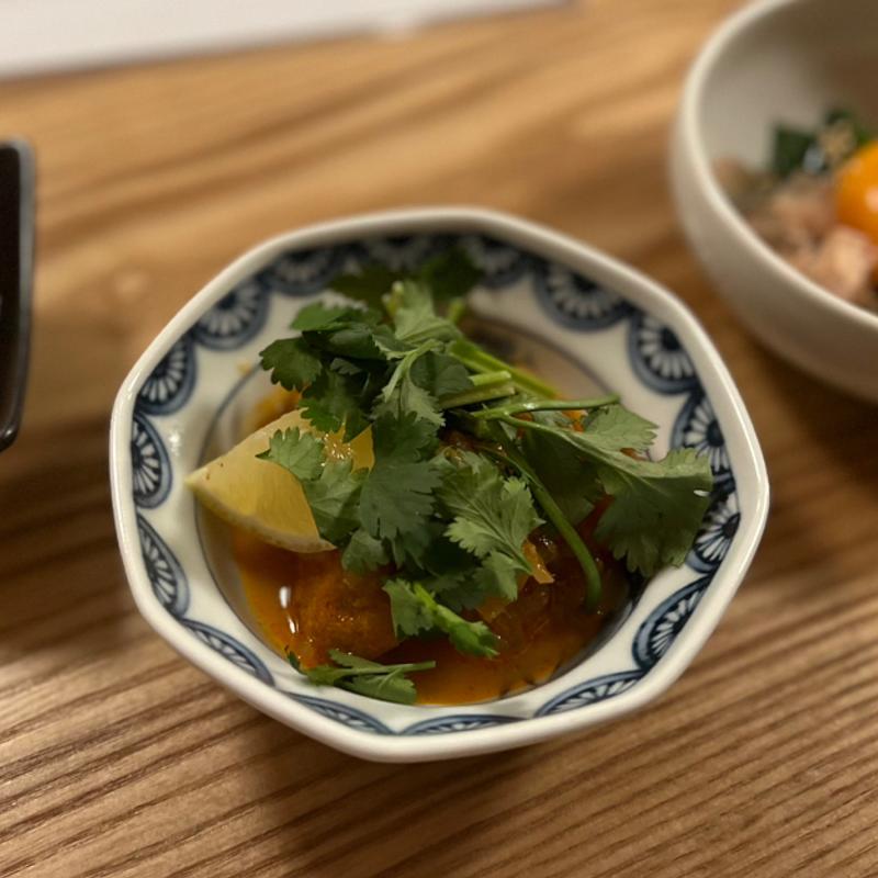 トムヤムしらたき(居酒屋 ひでじろう)