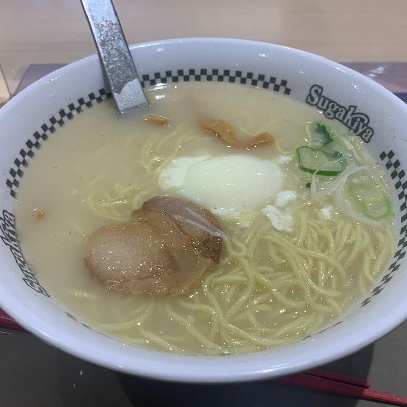 玉子入りラーメン(スガキヤ 稲沢リーフウォーク店)