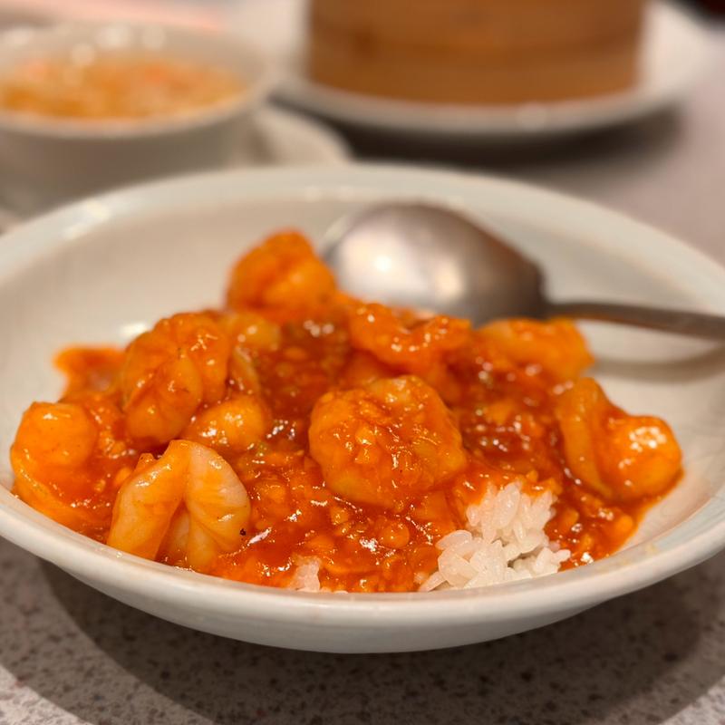 エビチリ丼(揚子江菜館 （ヨウスコウサイカン）)