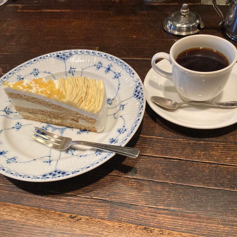 ケーキセット(松下記念館)