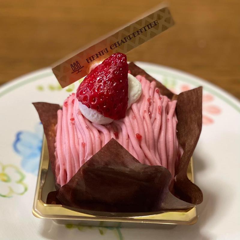 ごろっといちごのモンブラン(アンリ・シャルパンティエ アトレ吉祥寺店)