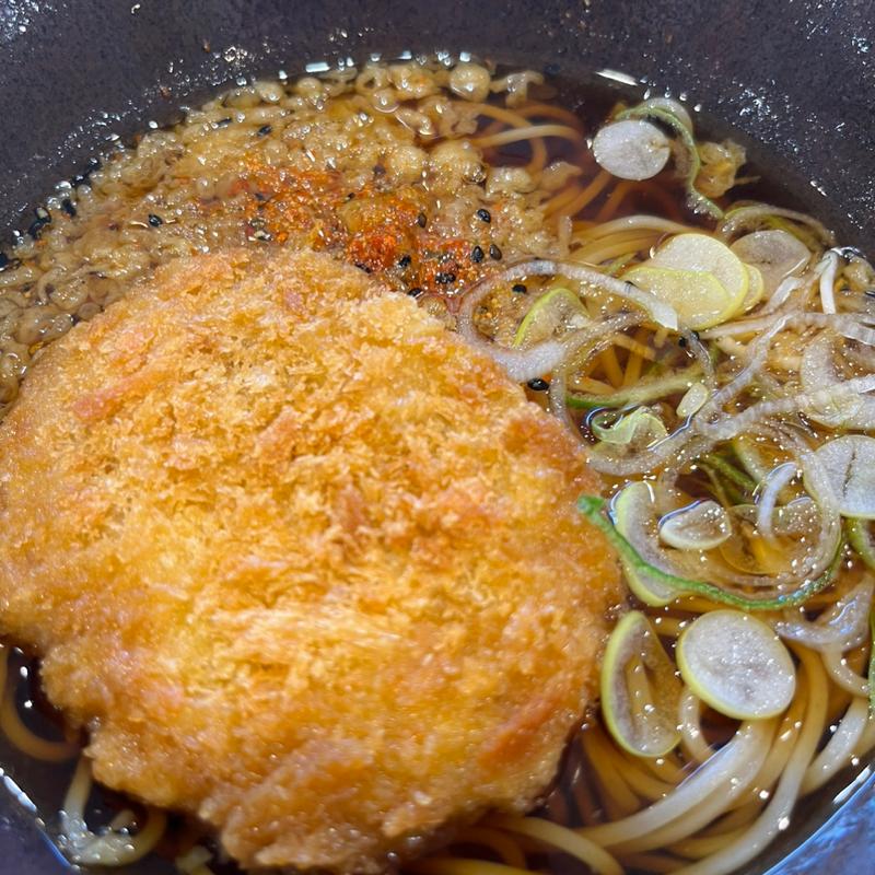 コロッケそば(ゆで太郎 もつ次郎 花小金井店)