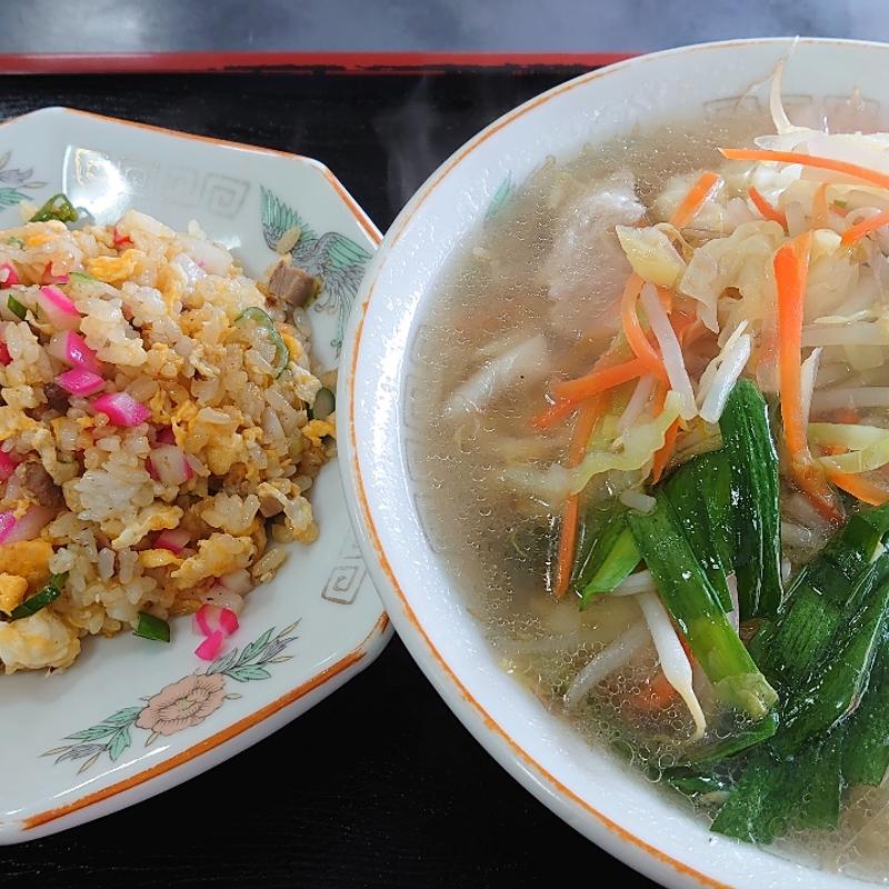 Aセット（タンメン変更）(福本屋)