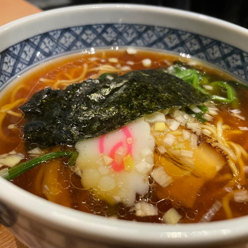 醤油ラーメン(麺飯食堂なかじま)
