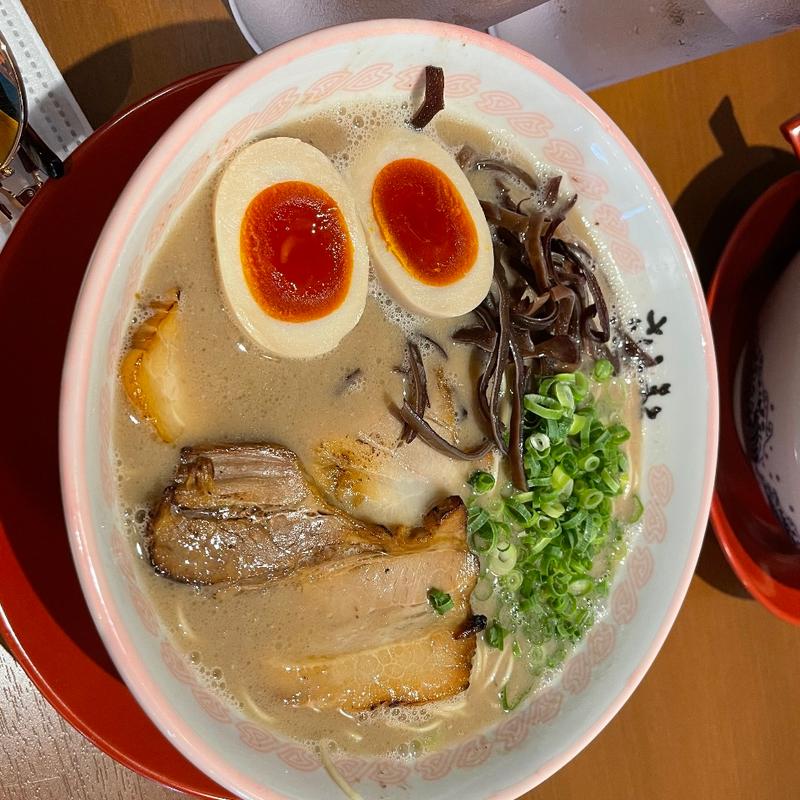 豚骨ラーメン(麺屋 桜息吹 西宮本店)