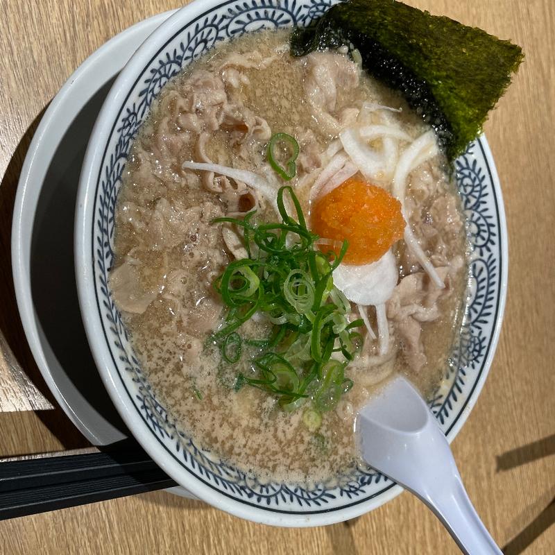 肉そば（肉ダブル）(丸源ラーメン 豊中千里店)