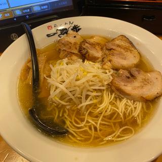 鶏ガラ醤油チャーシューラーメン(らーめん 一完歩 マルナカ円座店)