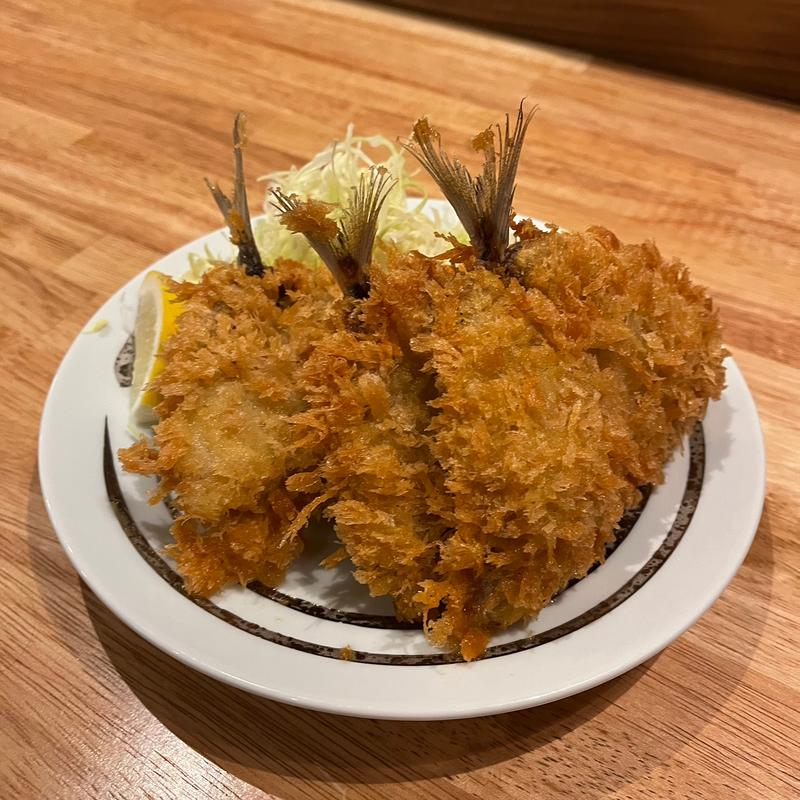 あじフライ(つのはず食堂)