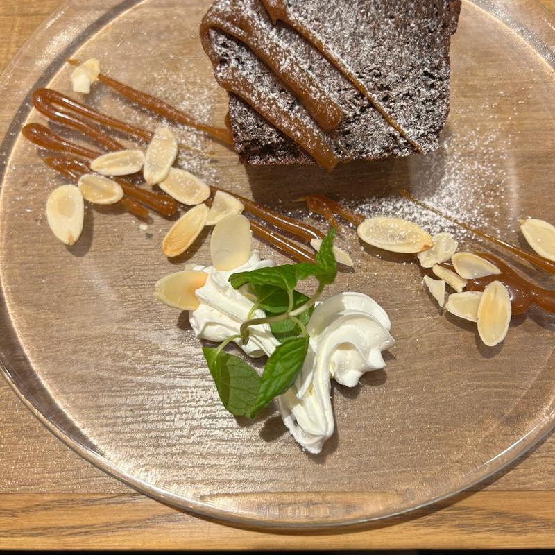 ひとめぼれ米粉のガトーショコラ(Route 227s' cafe TOHOKU by humming bird)