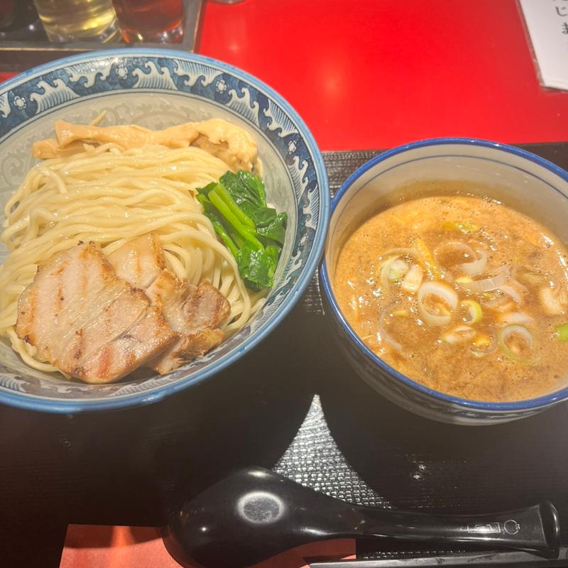 魚介味噌つけそば(麺匠佐蔵 長野駅前店 （メンショウ サクラ）)