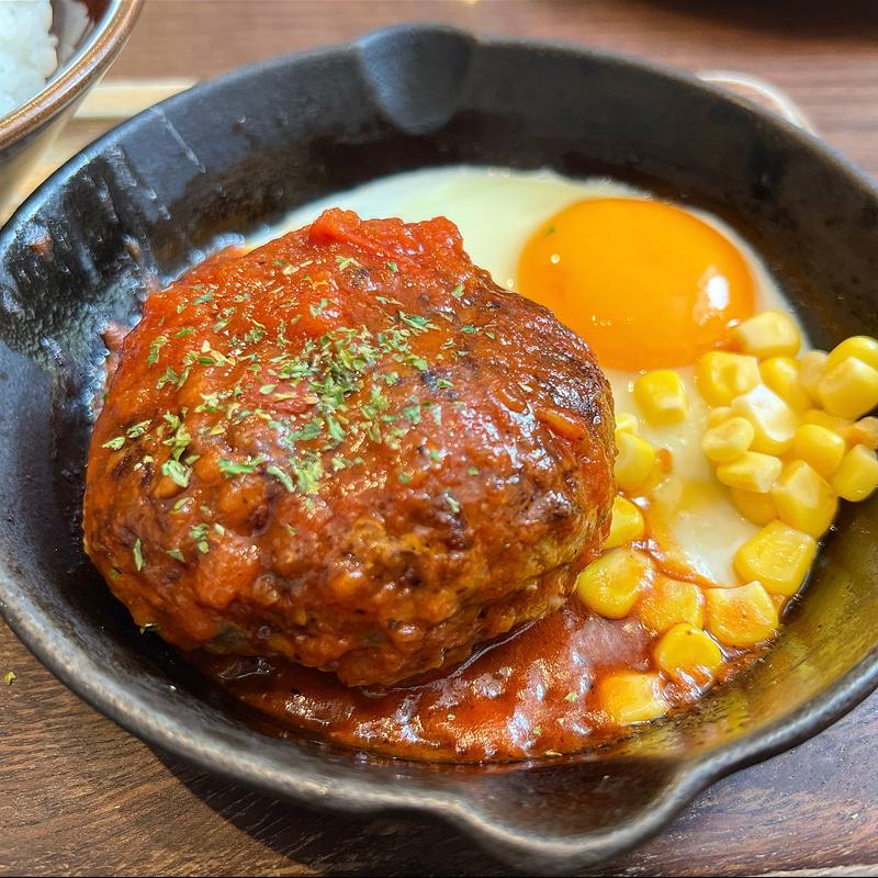 ハンバーグ(LionCAFE)