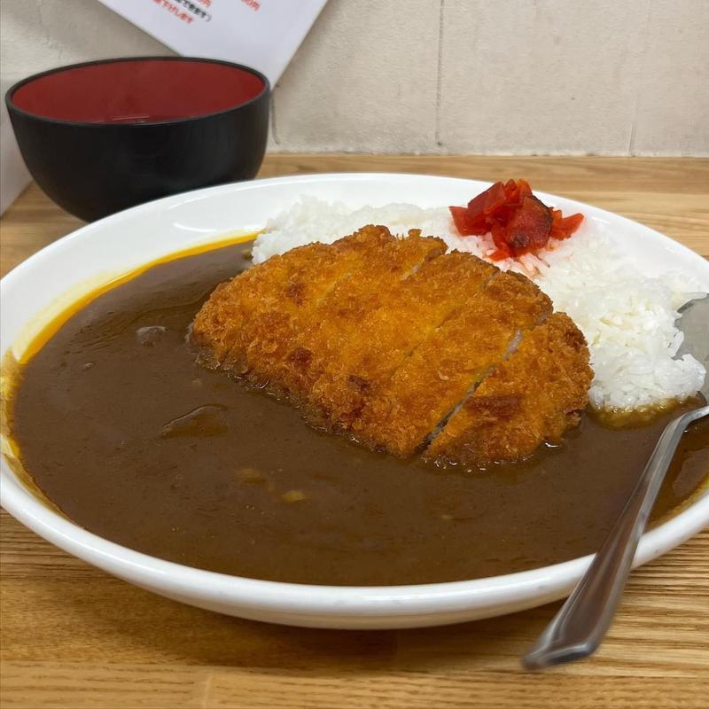 カツカレー(松屋うどん店)