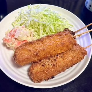 串カツ+ポテサラ(ベルクス 東墨田店)