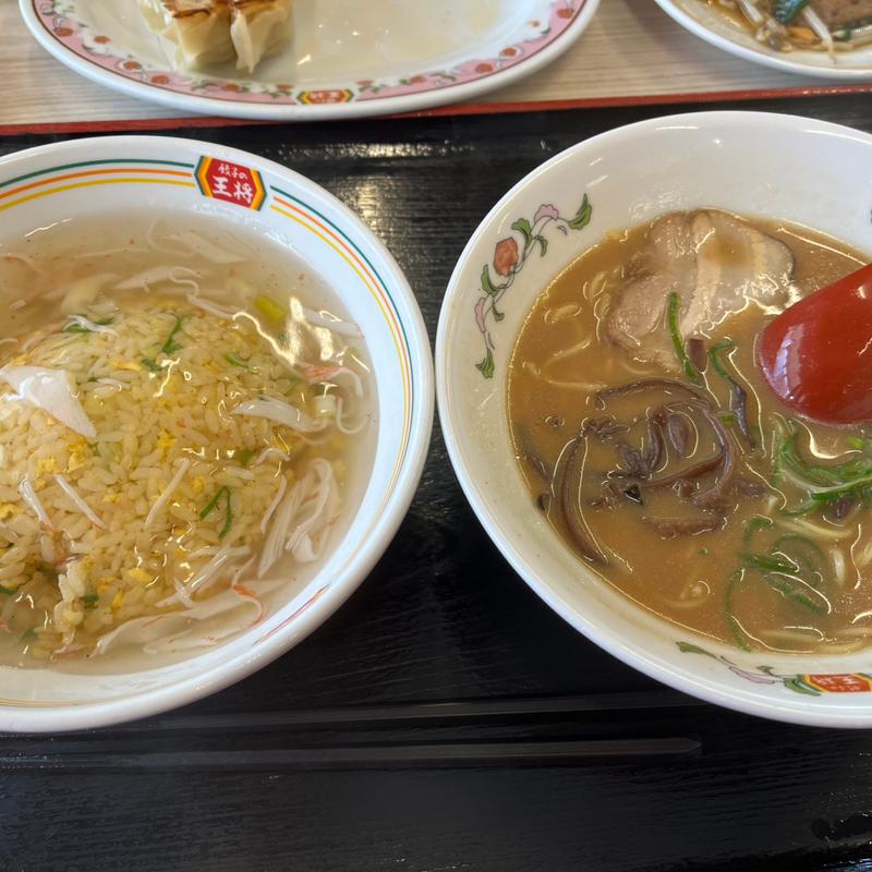 水曜ランチ(餃子の王将 春日店)