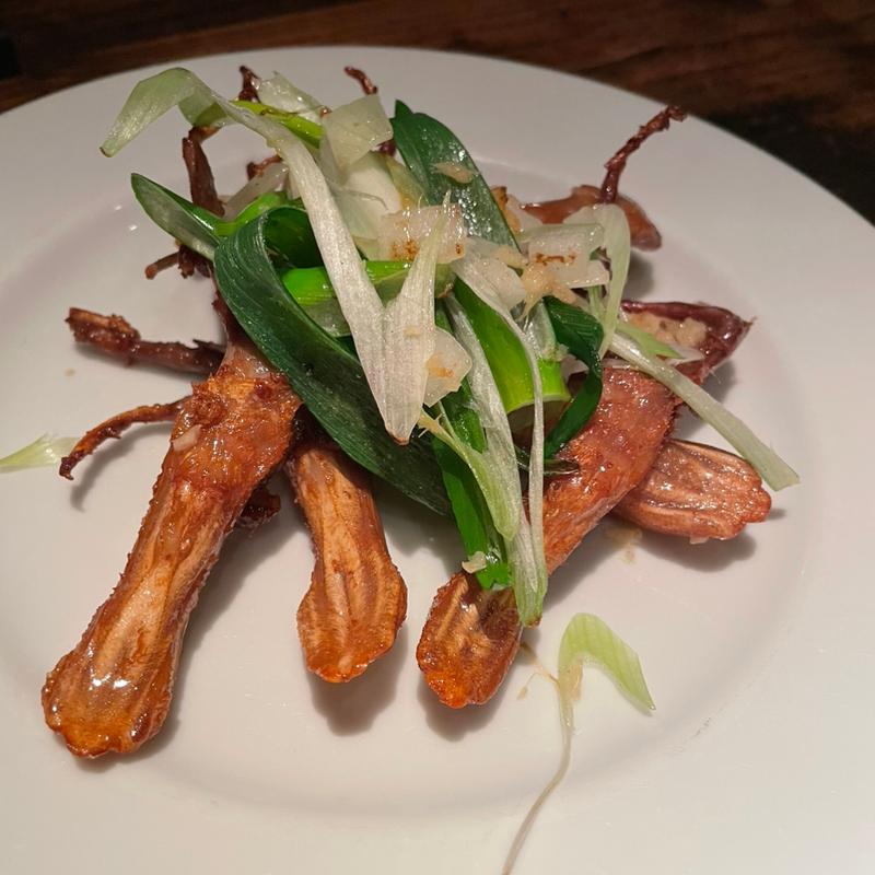 百家風鴨舌炒め(黒猫夜 赤坂店)