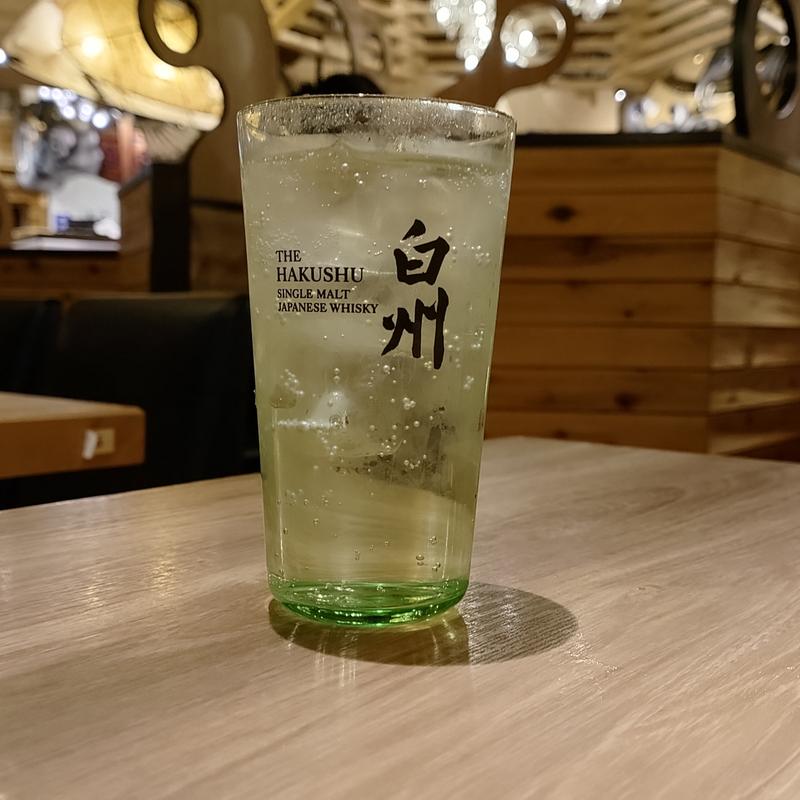 白州ハイボール(熱海おさかな・大食堂)