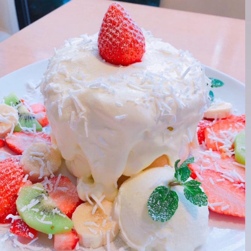 いちごマスカルポーネパンケーキ(Le＊Lien)