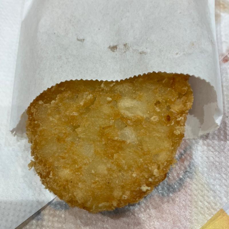ハッシュポテト(マクドナルド オーロラタウン店)