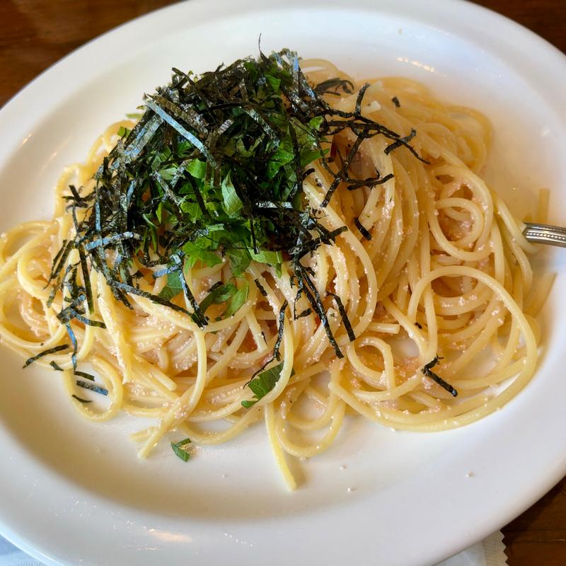 たらこパスタ(伊太利亜亭)