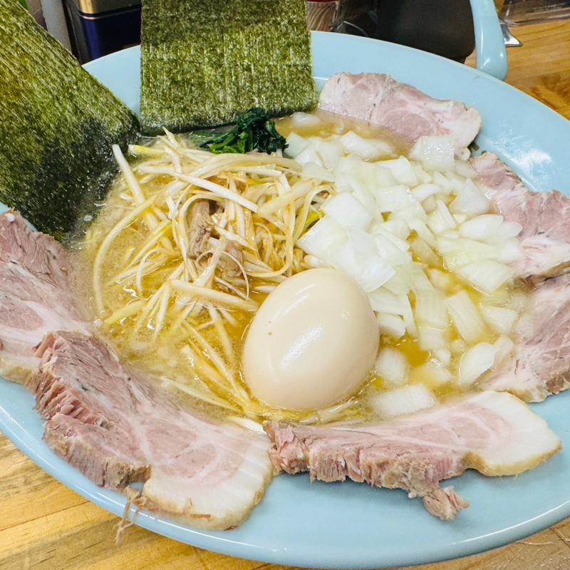 ネギチャーシュー＋玉ねぎ＋味玉(ラーメンショップ椿 松伏店)